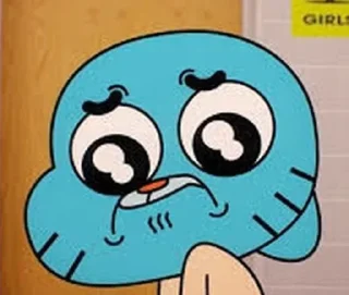 😢 emoji Gumball від @rin_rin66 Telegram sticker 13 of 91
