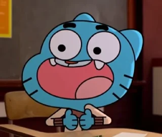 👍 emoji Gumball від @rin_rin66 Telegram sticker 15 of 91