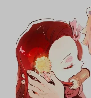 🍓 emoji Незуко Камадо Telegram sticker 18 of 51
