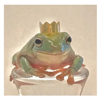👑 emoji Frog for Masha Telegram sticker 20 of 62