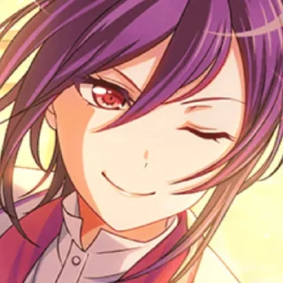 😉 emoji kaoru seta| @strawberrymilkiss Telegram sticker 13 of 53