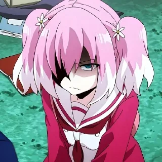 😡 emoji Нана @anime_sticks Telegram sticker 9 of 20