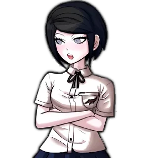 🩶 emoji 𝔐𝔲𝔨𝔲𝔯𝔬ℑ𝔨𝔲𝔰𝔞𝔟𝔞 @DanganStickeers Telegram sticker 23 of 57
