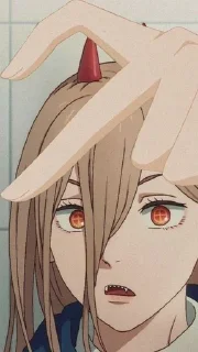 ❤ emoji |•{Человек бензопила}•| Telegram sticker 6 of 47