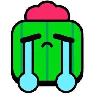 😭 emoji спайк Telegram sticker 8 of 19