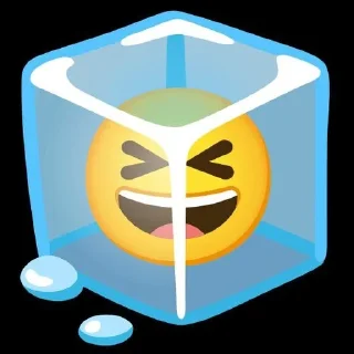 🌟 emoji 🧊Coldemoji🧊 Telegram sticker 5 of 120