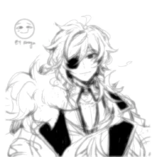 🌟 emoji Кэйа Telegram sticker 12 of 26