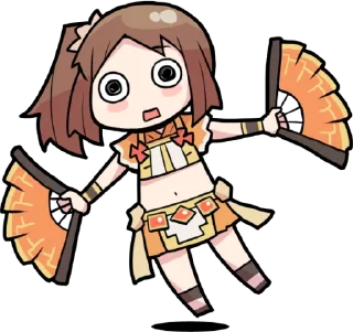 😳 emoji Magia Record: Madoka Magica Side Story :: @line_stickers Telegram sticker 9 of 40