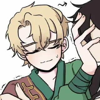 💚 emoji Ллуйд Гармахуй💚😈 Telegram sticker 5 of 77