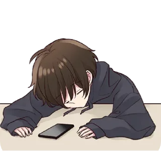 😪 emoji Менхера-кун 15 @manabe_bx Telegram sticker 19 of 39