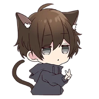 Sticker from Менхера–кун 12 @nyasticks
