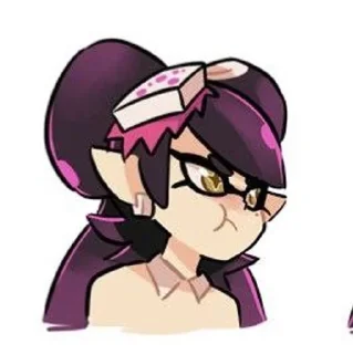😒 emoji Callie!!! (by @starev85) Telegram sticker 21 of 87