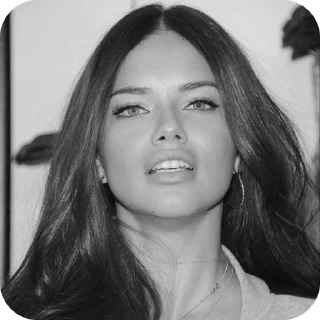 🌟 emoji B&W Adriana Telegram sticker 14 of 120