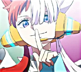 🤫 emoji Ута Telegram sticker 10 of 11