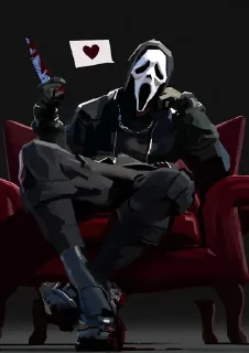💀 emoji GHOST MASK @MEMEINTHEWORLD Telegram sticker 16 of 52