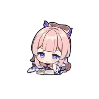 🫧 emoji Kokomi by @youranimechanel Telegram sticker 18 of 45
