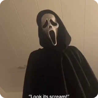 🤪 emoji Ghostface Lol @Seledmen Telegram sticker 19 of 77