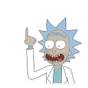 👆 emoji @Rick_Morty_and_Fans Telegram sticker 16 of 118