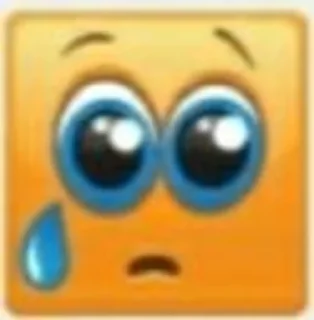 😢 emoji одноклассники Telegram sticker 20 of 56