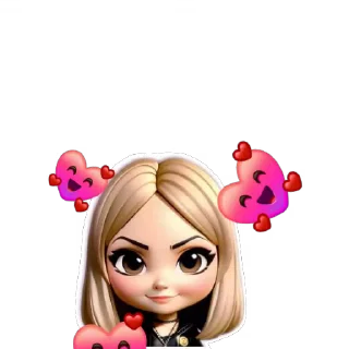 💇 emoji Мои любимые Telegram sticker 8 of 95
