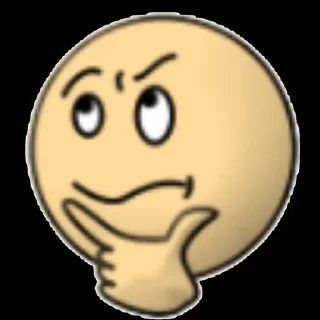 🤔 emoji Дурак Telegram sticker 20 of 22