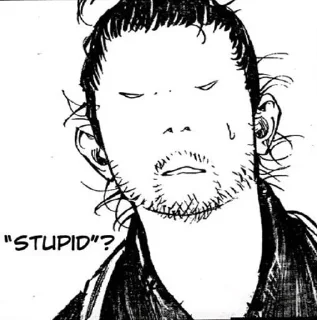 😑 emoji Miyamoto Musashi by @beepsus Telegram sticker 15 of 44