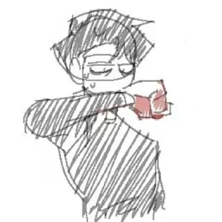 😒 emoji 🩸Dead plate comfortike🔪 Telegram sticker 12 of 120