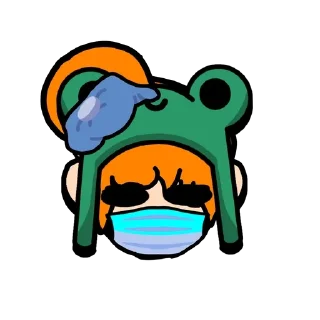 🤒 emoji Энни Telegram sticker 13 of 57