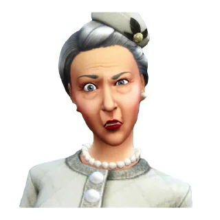 🤨 emoji The Sims 4 by @sims4_chat Telegram sticker 21 of 47