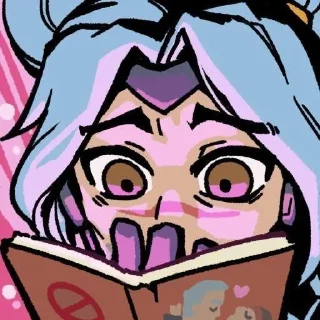 😱 emoji лол для Дотторе и Лайлы Telegram sticker 12 of 12