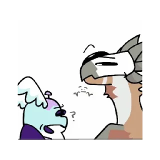 🤨 emoji Ураа сосарка[by Shade tubby] Telegram sticker 16 of 60