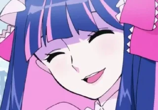 Sticker from Panty & Stocking