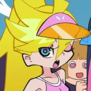 😒 emoji Panty & Stocking Telegram sticker 5 of 20