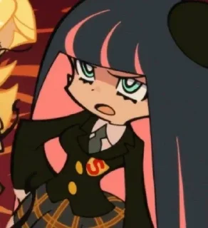 😒 emoji Panty & Stocking Telegram sticker 11 of 20