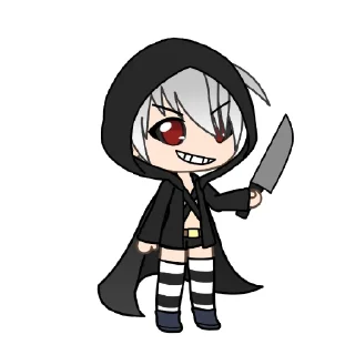 😈 emoji Ризотто Неро Telegram sticker 13 of 15