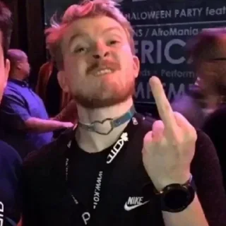 🖕 emoji ПОПЕРЕЧНЫЫЫЫЫЙ Telegram sticker 6 of 60