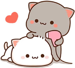 ☺️ emoji all @mochipeachcats stickers Telegram sticker 16 of 50