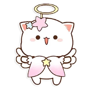 🪽 emoji all @mochipeachcats stickers, Halloween Telegram sticker 23 of 26