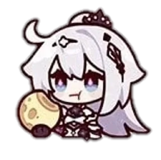 Sticker from honkai stickers