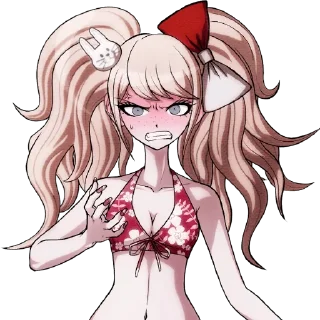 🤬 emoji ~ ikusaba mukuro by @wanna_s_l_e_e_p ~ Telegram sticker 21 of 120