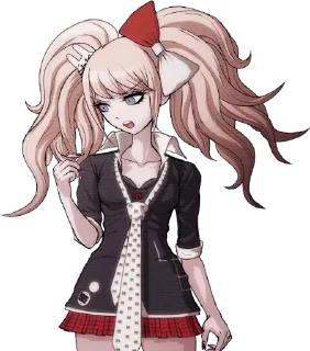 💅 emoji ~ ikusaba mukuro by @wanna_s_l_e_e_p ~ Telegram sticker 9 of 120