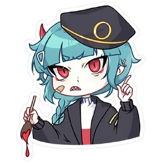 Sticker from коу @lolitastick х @stickers_vk