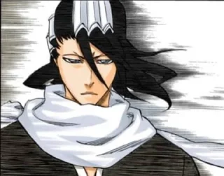 🤍 emoji byakuya kuchiki Telegram sticker 7 of 39