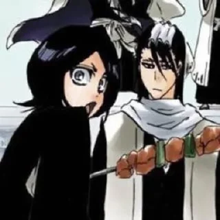 🤍 emoji byakuya kuchiki Telegram sticker 17 of 39