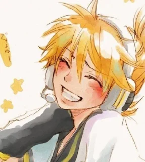 📳 emoji Кагамине Лен💛купите мне комп Telegram sticker 10 of 56