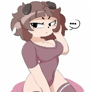 👄 emoji Mimi Telegram sticker 4 of 17