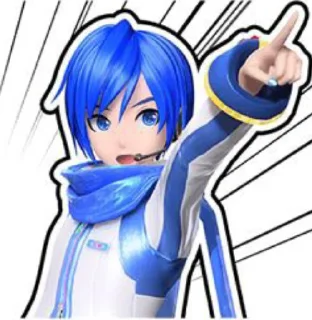 ⭐ emoji KAITO ! *.✧ Telegram sticker 21 of 38