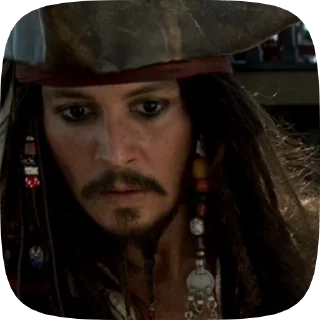 Sticker from Captain Jack Sparrow