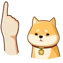 👆 emoji Акио @nyasticks Telegram sticker 12 of 40