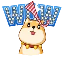 🍭 emoji Акио - помощник Санты @TgSticker Telegram sticker 5 of 44